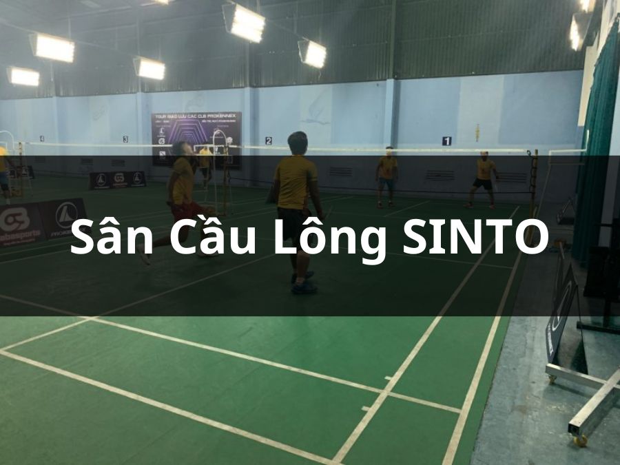 Sân cầu lông Sinto Bình Thạnh, Hồ Chí Minh