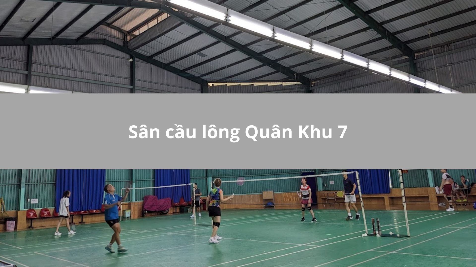 Sân cầu lông Quân Khu 7, Phú Nhuận, TPHCM