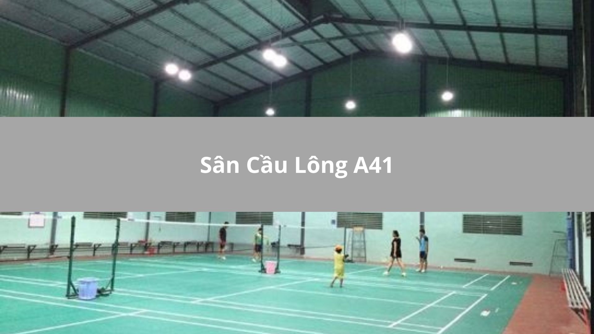 Sân Cầu Lông A41, Tân Bình, TPHCM