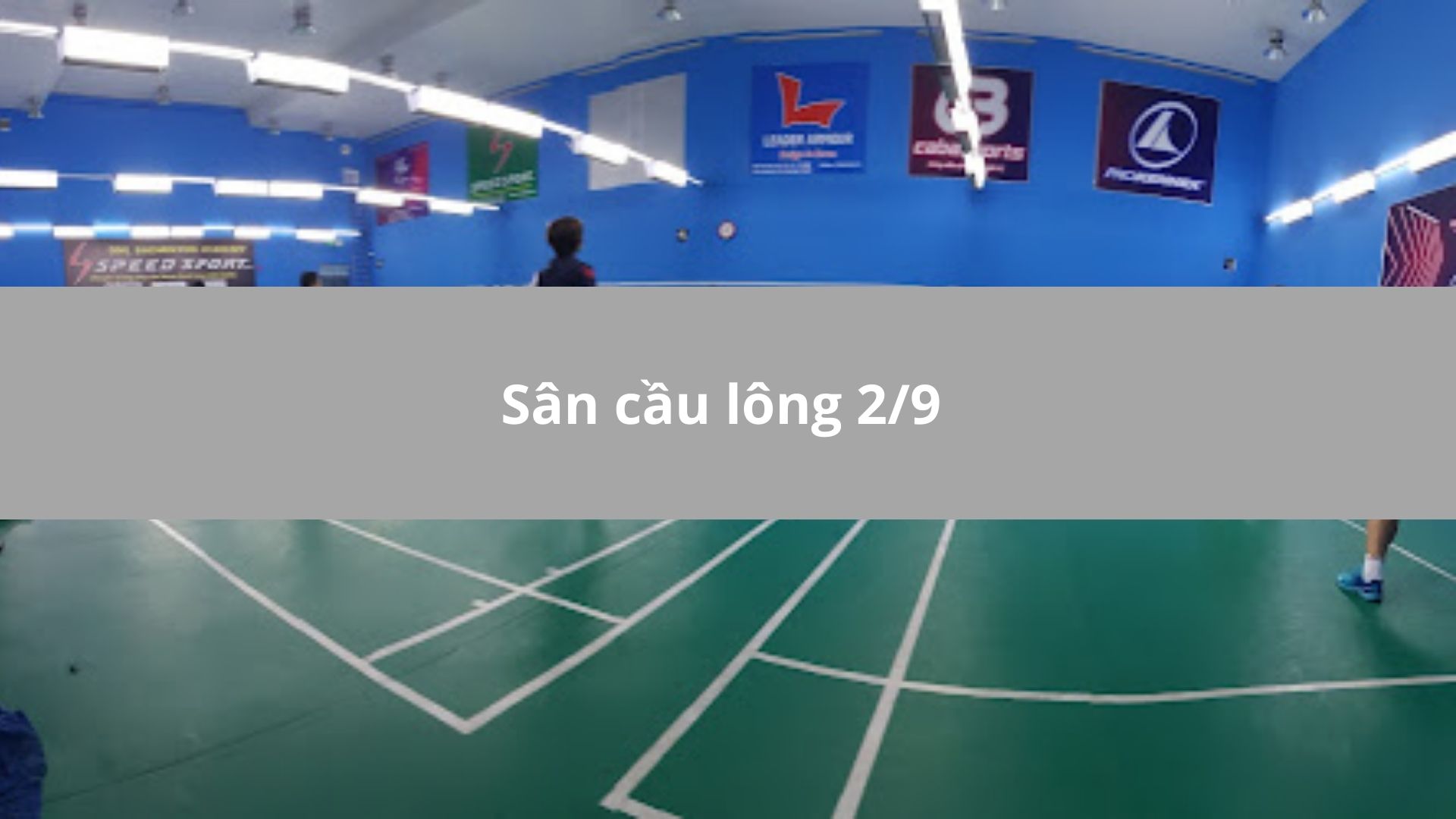 Sân cầu lông 2/9 Phạm Văn Hai, Tân Bình, TPHCM