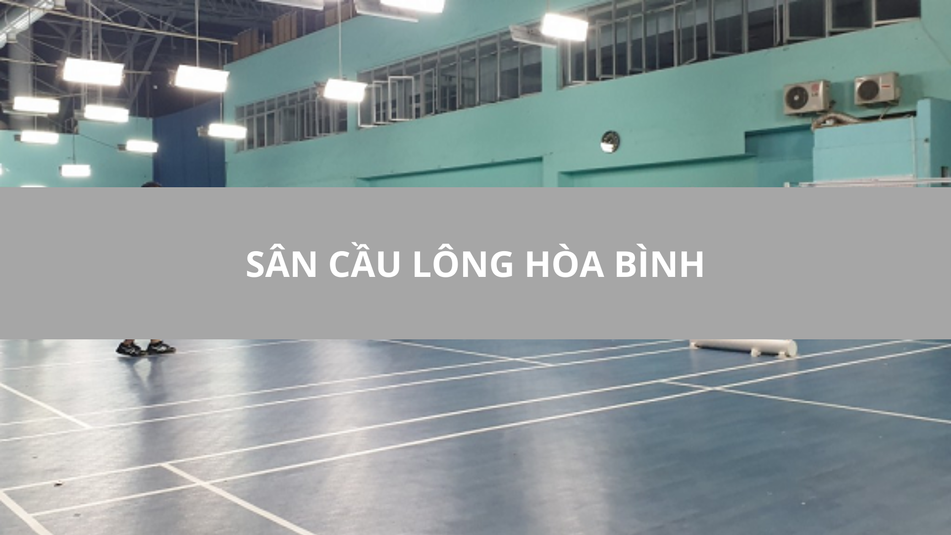 Sân cầu lông Hòa Bình, Cẩm Khê, Phú Thọ