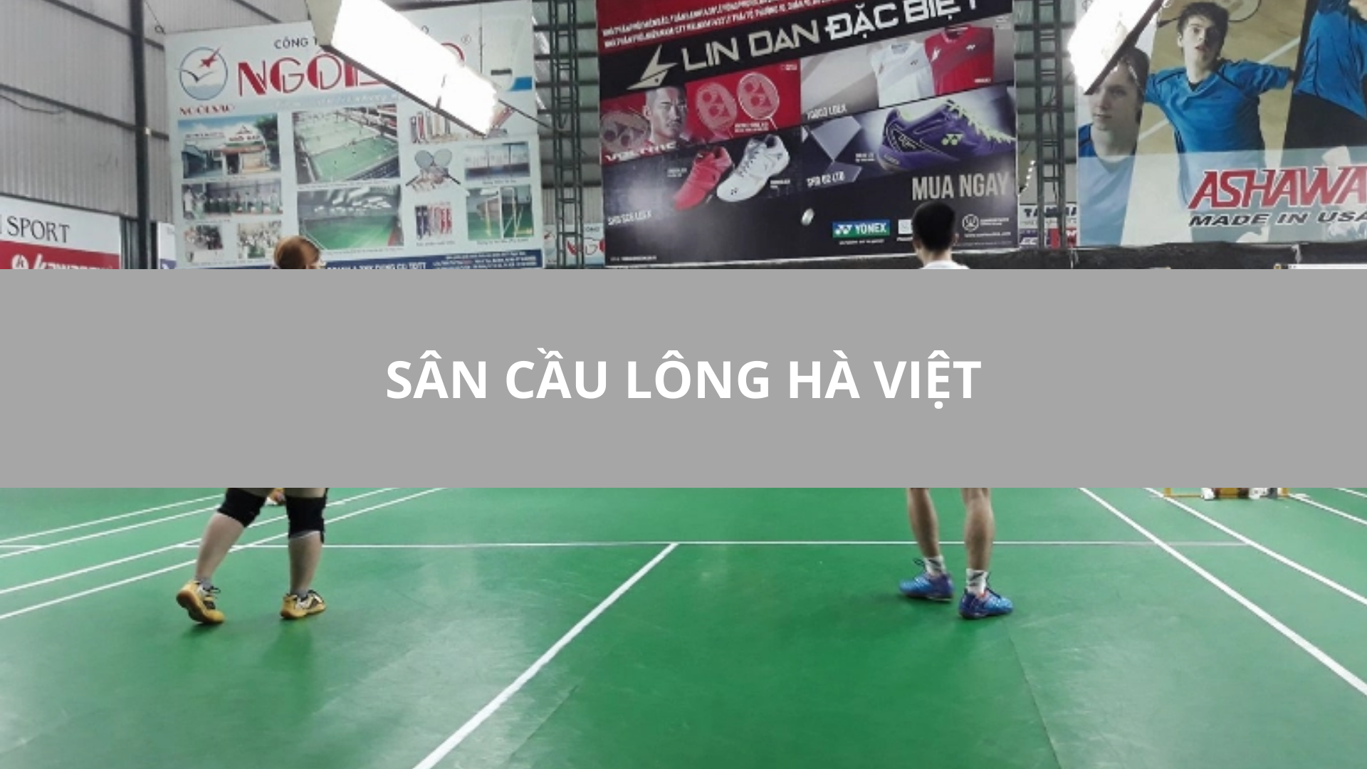 Sân cầu lông Hà Việt, Yên Dũng, Bắc Giang