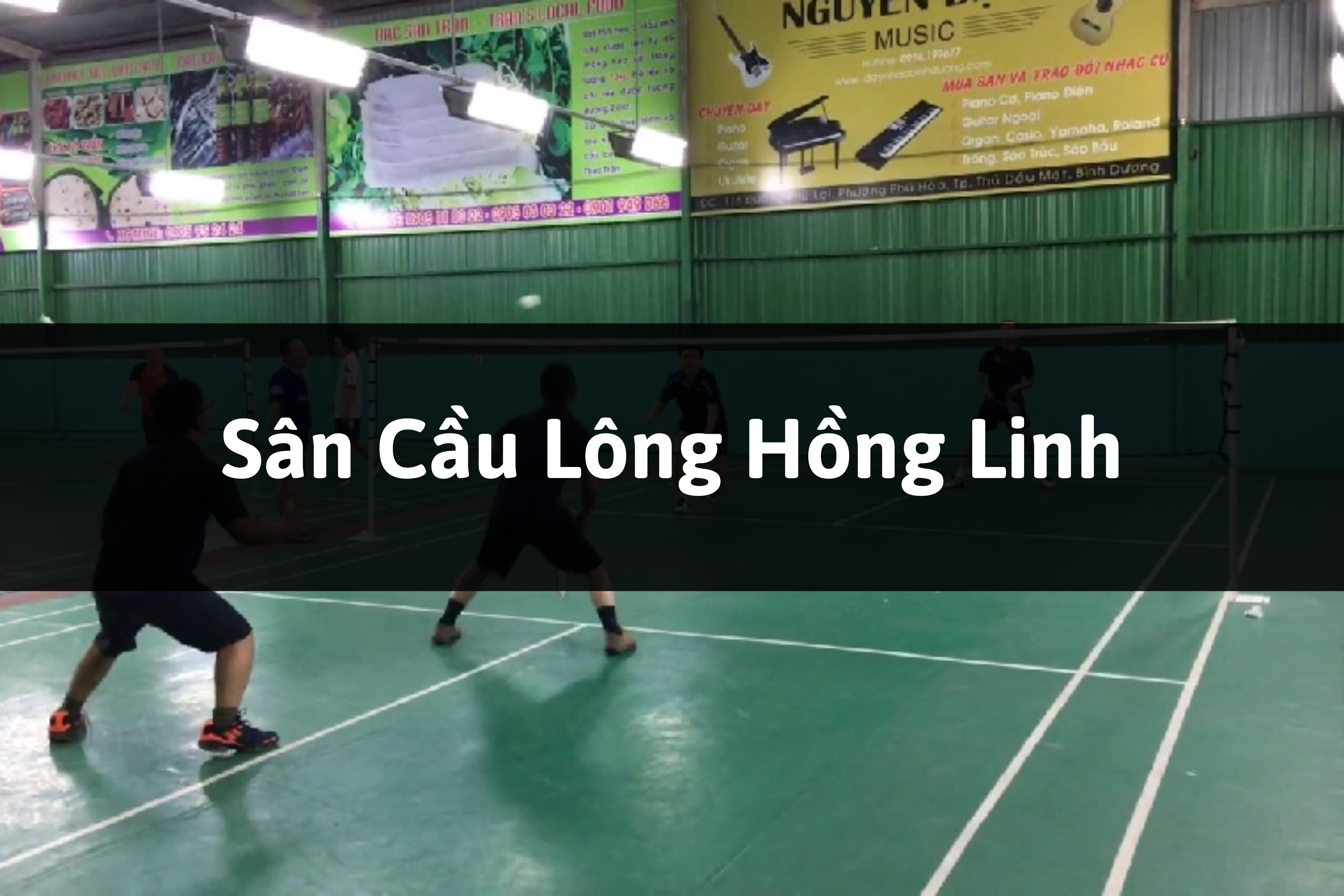 Sân Cầu Lông Hồng Linh, Thủ Dầu Một, Bình Dương