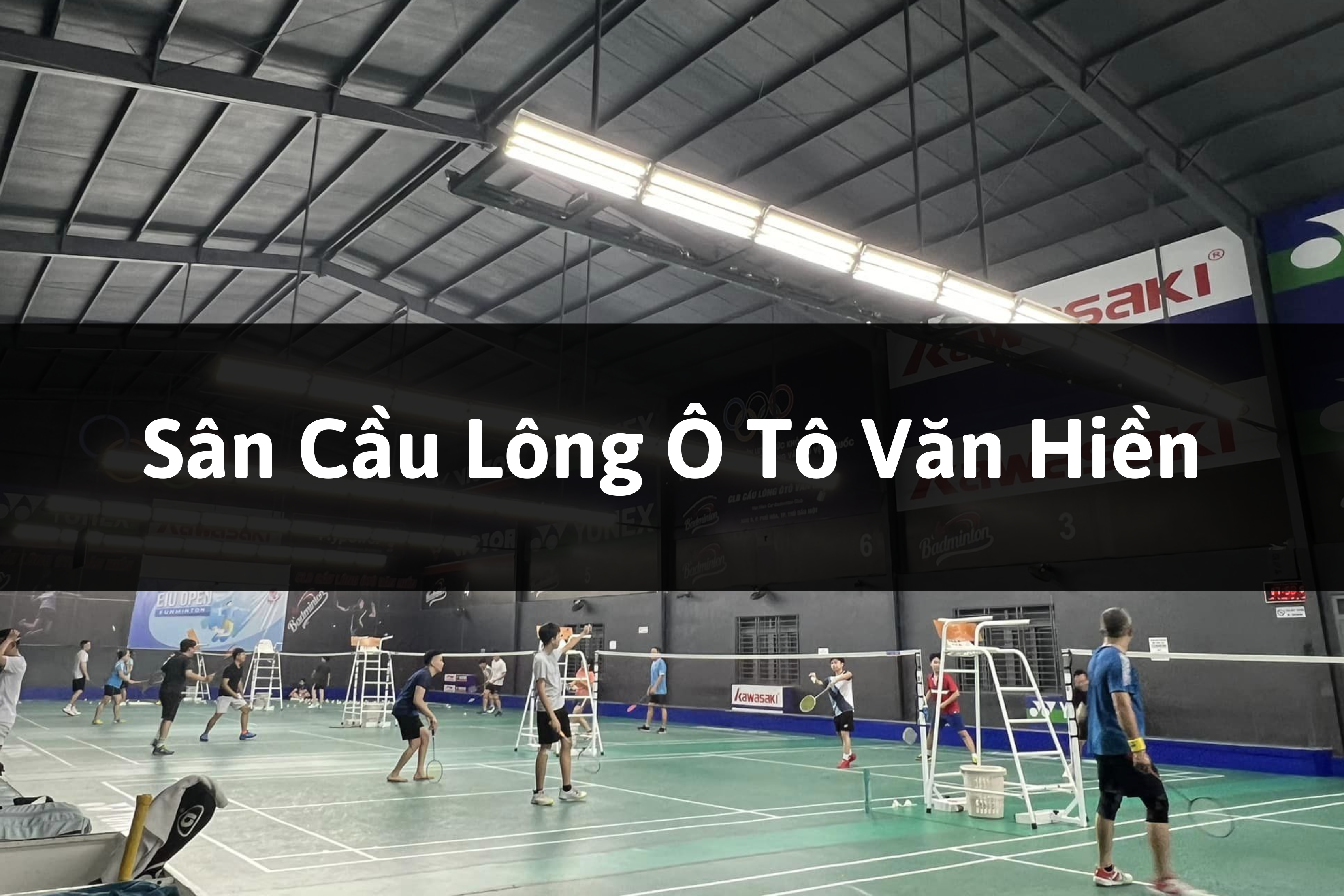 Sân cầu lông Ô Tô Văn Hiền, Thủ Dầu Một, Tỉnh Bình Dương
