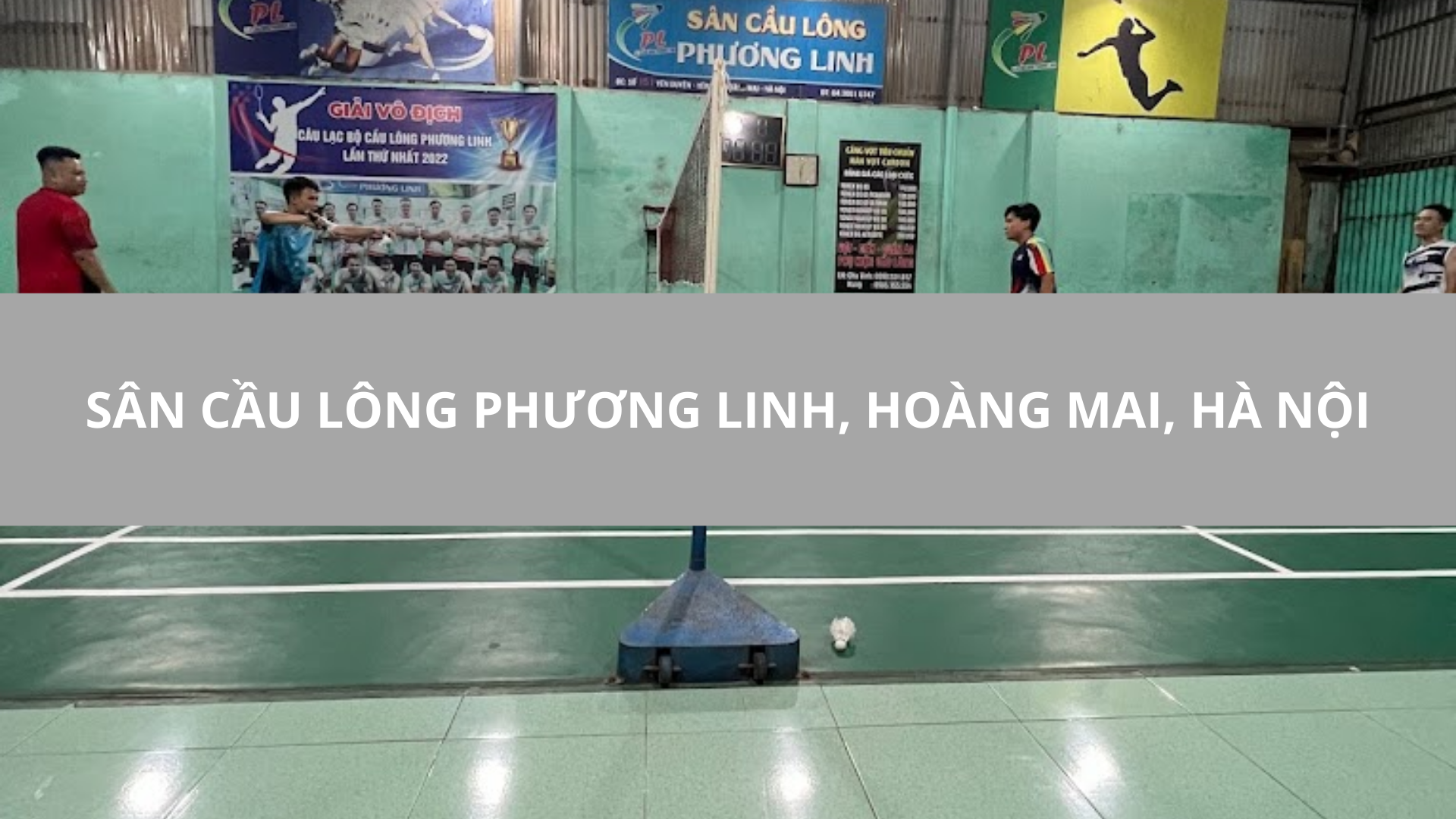 Sân Cầu Lông Phương Linh, Hoàng Mai, Hà Nội