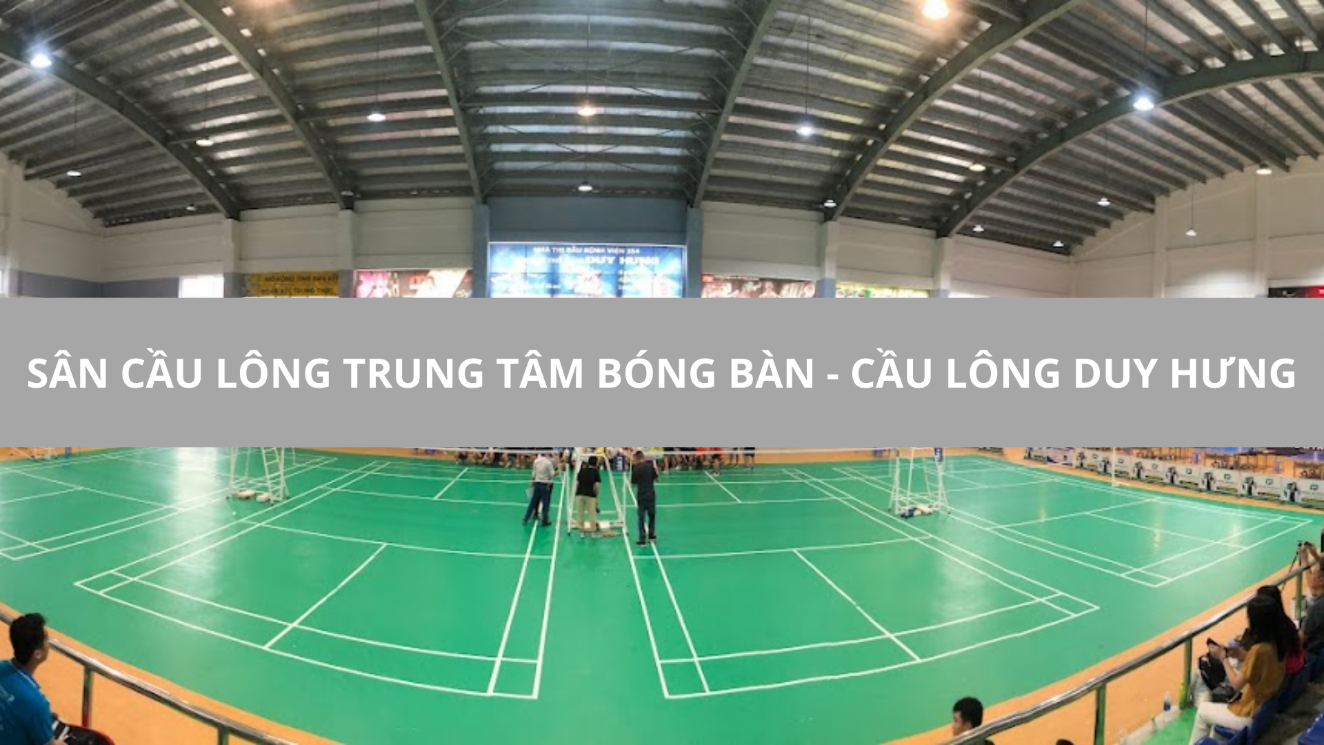 Sân cầu lông Trung Tâm Bóng Bàn - Cầu Lông Duy Hưng, Ba Đình, Hà Nội