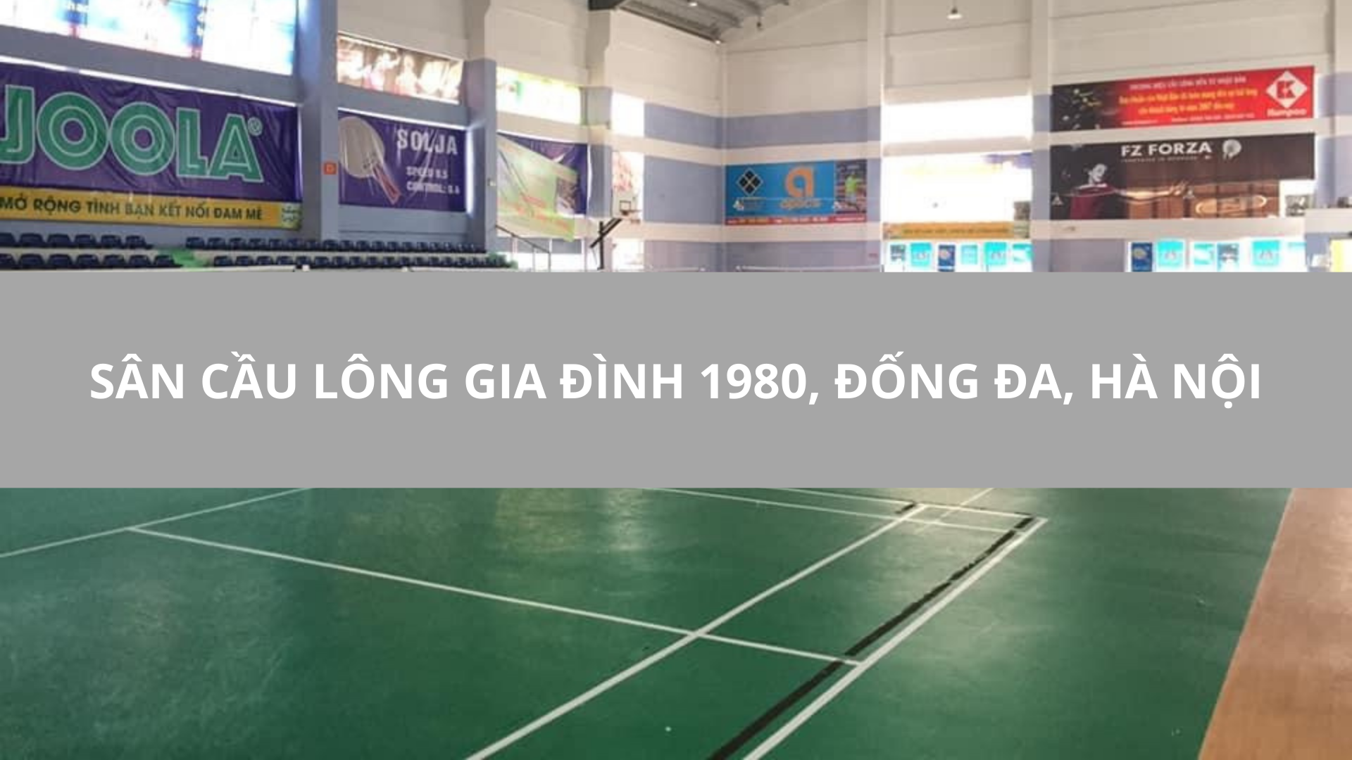 Sân Cầu Lông Gia Đình 1980, Đống Đa, Hà Nội