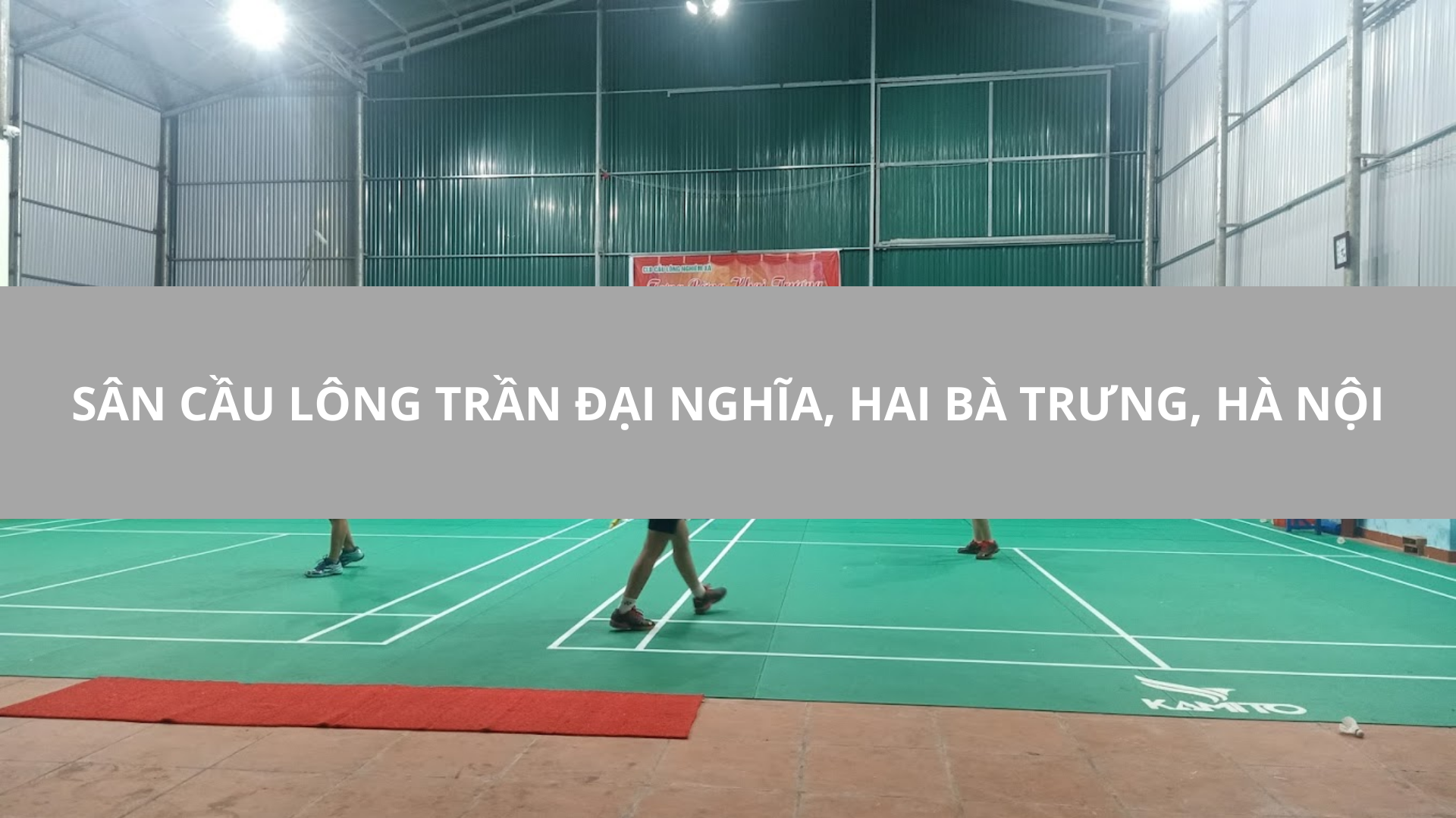 Sân Cầu Lông Trần Đại Nghĩa, Hai Bà Trưng, Hà Nội