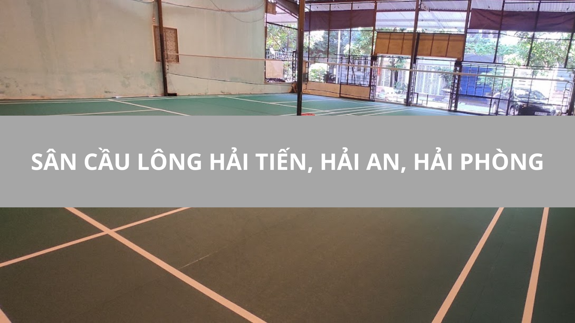 sân cầu lông Hải Tiến, Hải An, Hải Phòng