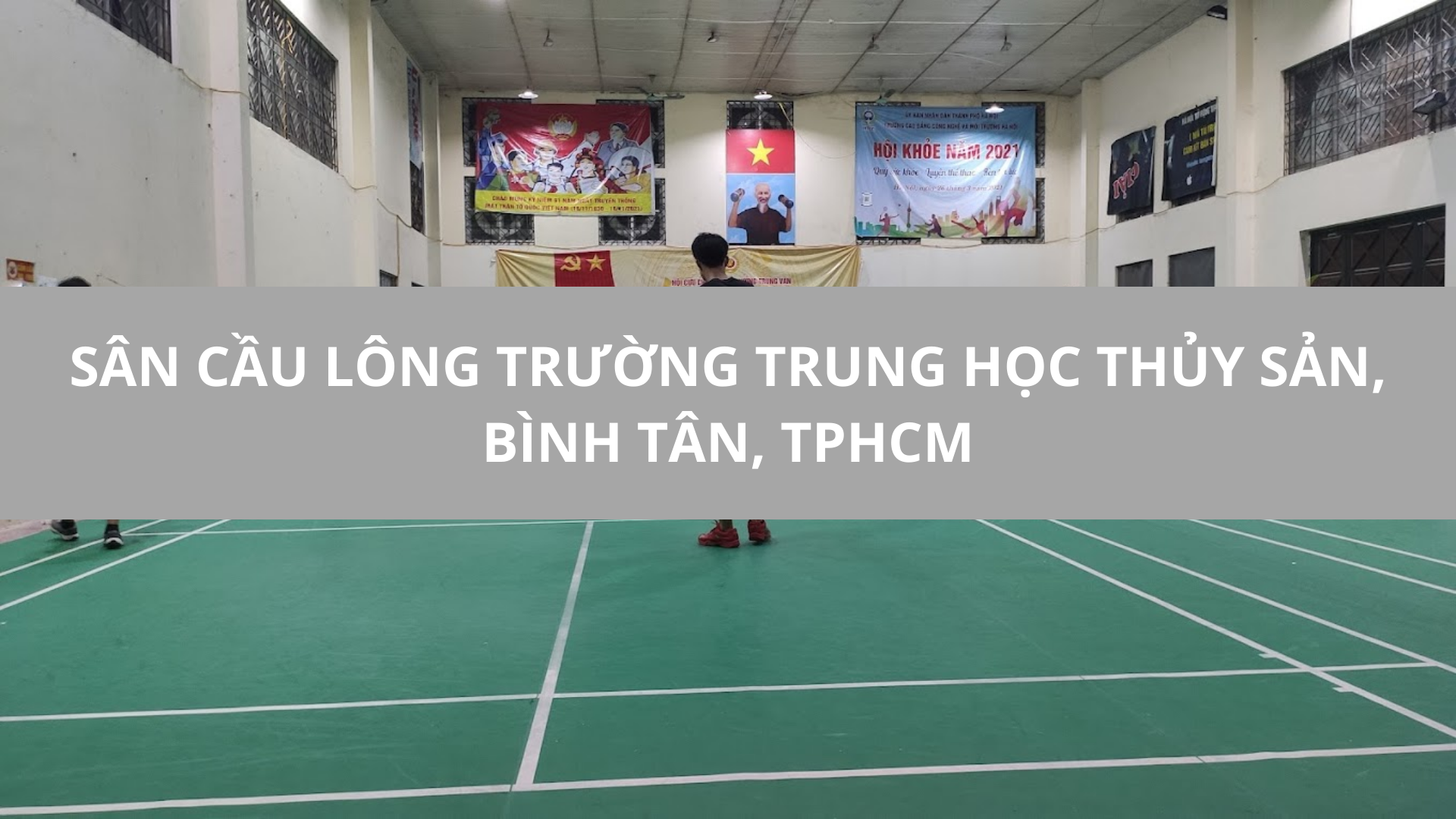Sân Cầu Lông Trường Trung Học Thủy Sản, Bình Tân, TPHCM