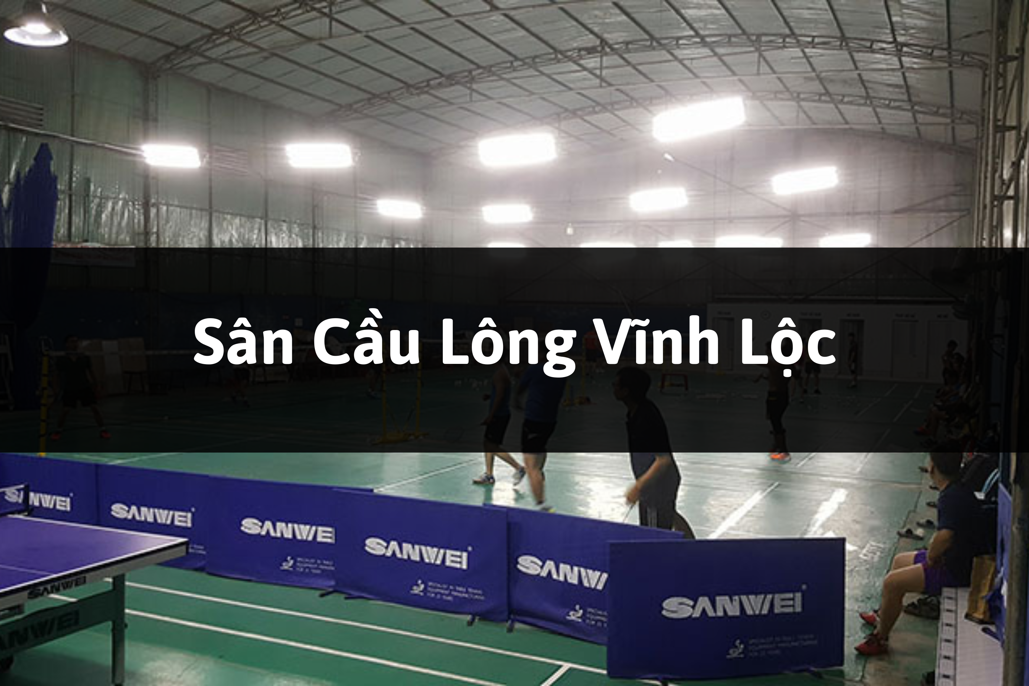 Sân Cầu Lông Bình Hưng, Bình Tân, TP. Hồ Chí Minh