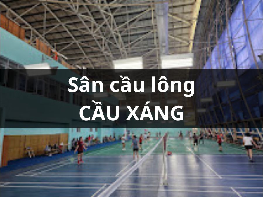 Sân cầu lông Cầu Xáng, Bình Chánh, Thành phố Hồ Chí Minh