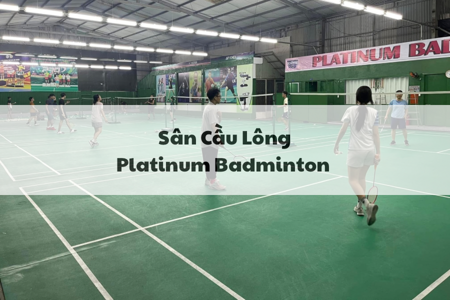Sân cầu lông Platinum Badminton, Bình Tân, TP HCM