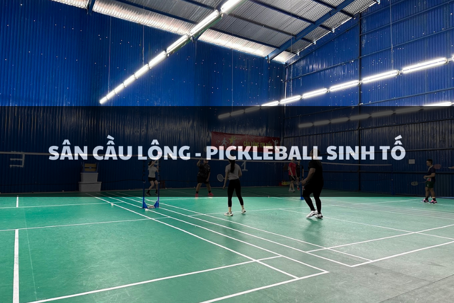 Sân Cầu Lông - Pickeball SINH TỐ, Bình Thạnh, Hồ Chí Minh