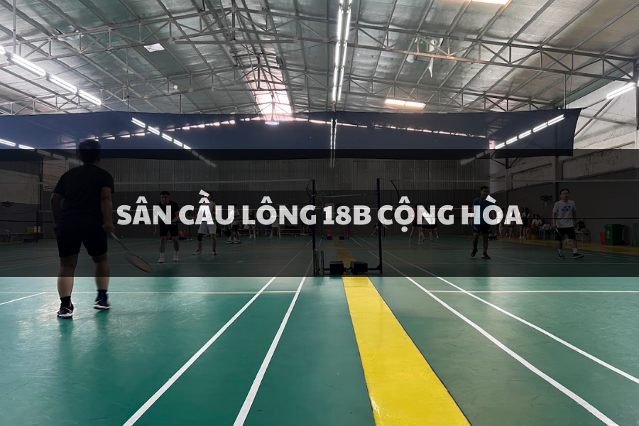 Sân Cầu Lông 18B Cộng Hòa, Tân Bình, Hồ Chí Minh