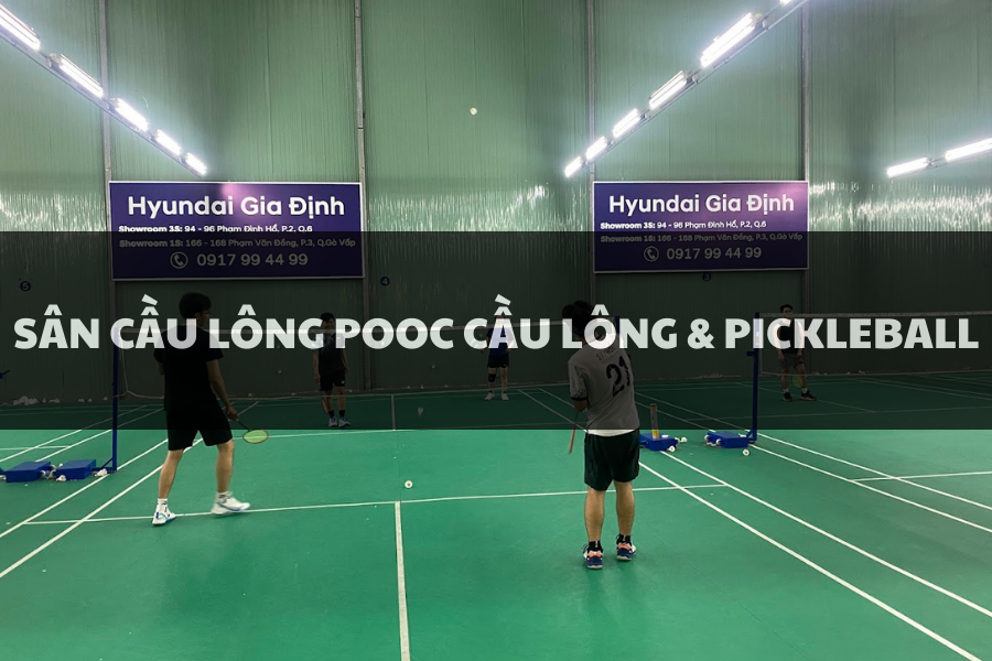 Sân Cầu Lông PooC Cầu Lông & PickleBall, Phú Nhuận, Hồ Chí Minh