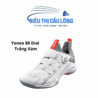 Giày Cầu Lông Yonex 88 Dial 2 Wide - Trắng Xám