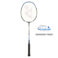 Vợt cầu lông Yonex Nanoray 95DX Trắng Xanh