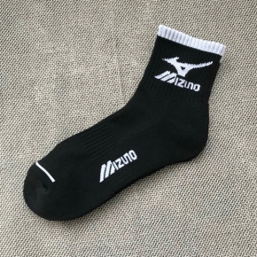 VỚ MIZUNO ĐEN LOGO TRẮNG