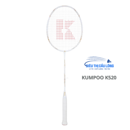 Vợt cầu lông Kumpoo K520 TRẮNG